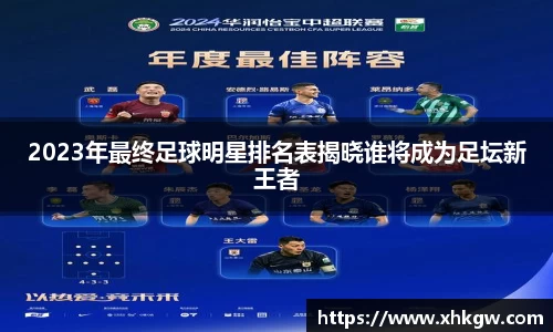 2023年最终足球明星排名表揭晓谁将成为足坛新王者